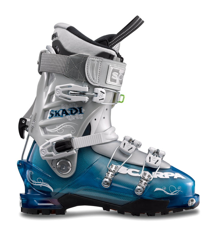Scarpa Skadi Alpine Touring Ski Boots - Women's 2013 Icefall/Silver Side View