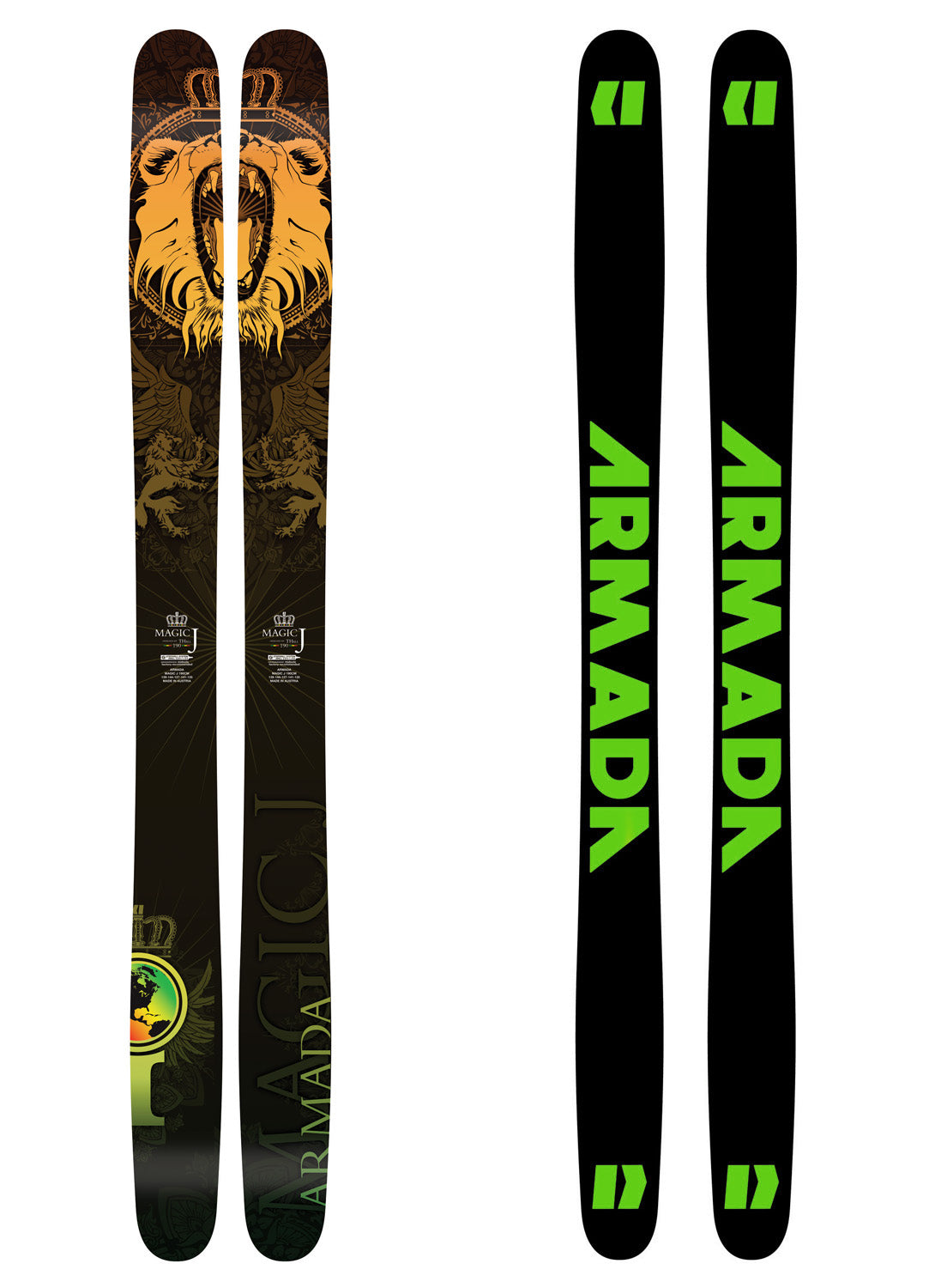スキー ARMADA magic j 170 TYROLIA ATTACK 13 Armada Magic J Skis 2013 – evo