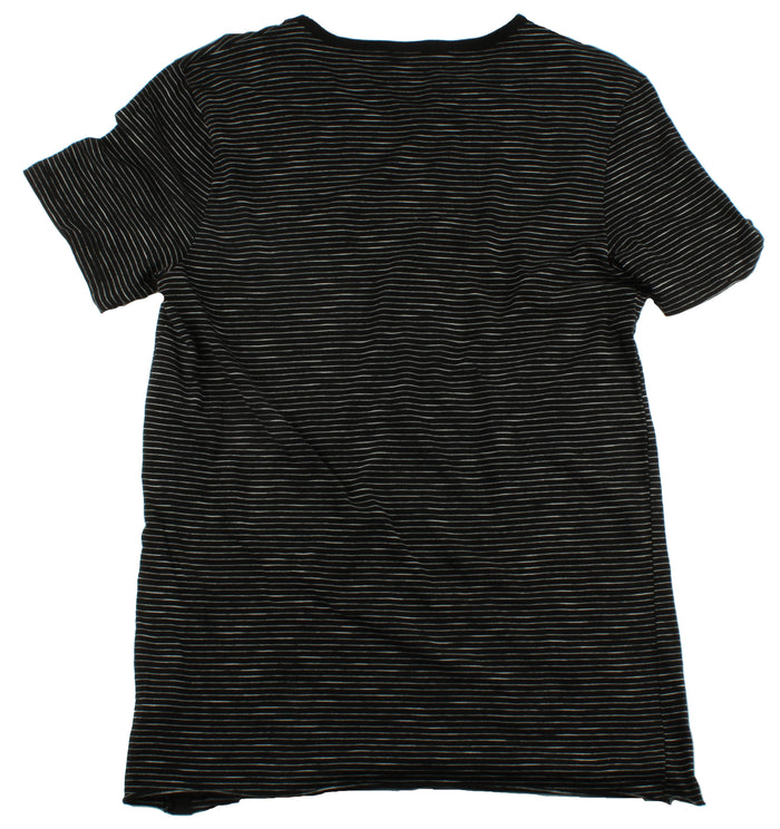 Kr3w Lawton Knit Short Sleeve Shirt Black Back View
