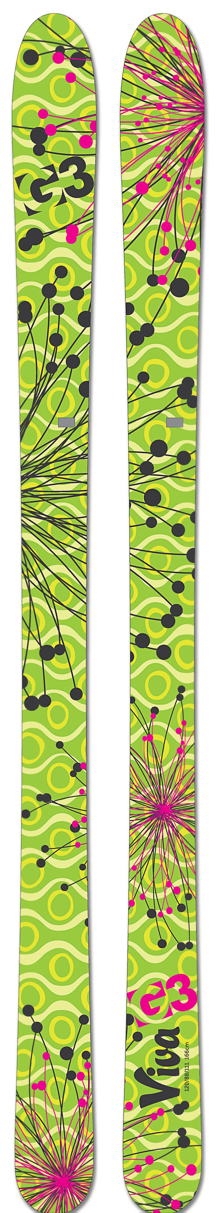 G3 Viva Skis - Women's 2013 Top View