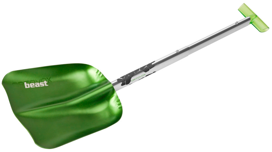 Ortovox Beast Shovel Green Front View