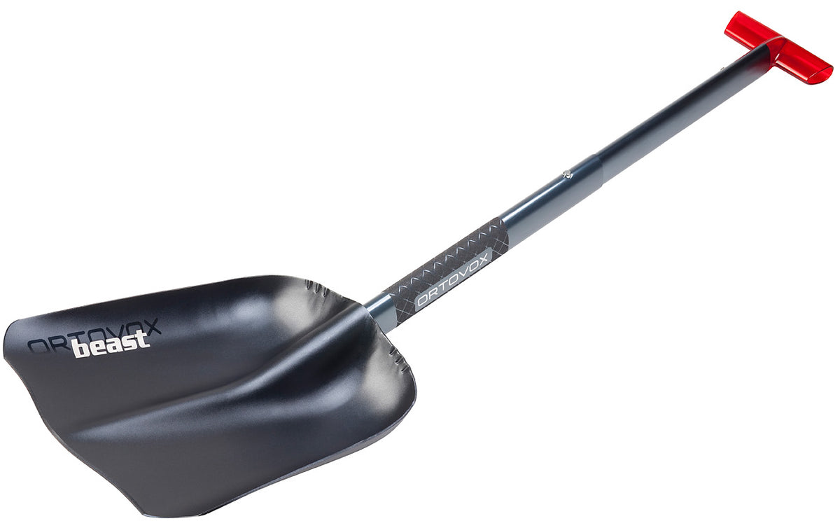 Ortovox Beast Saw Shovel Black Front View