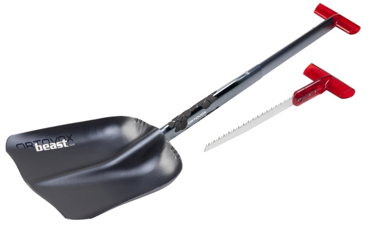 Ortovox Beast Saw Shovel Black Detail 1 View