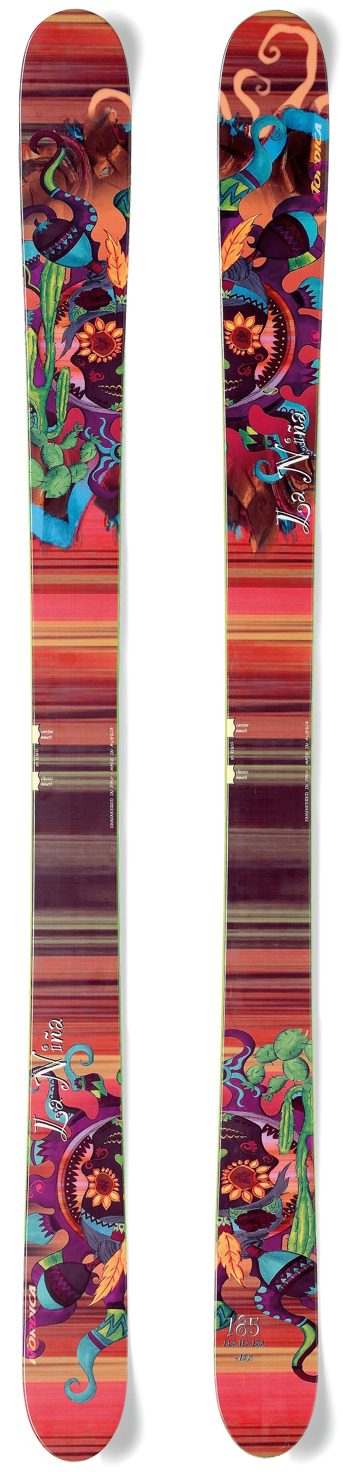 Nordica La Niña Skis - Women's 2013 Top View