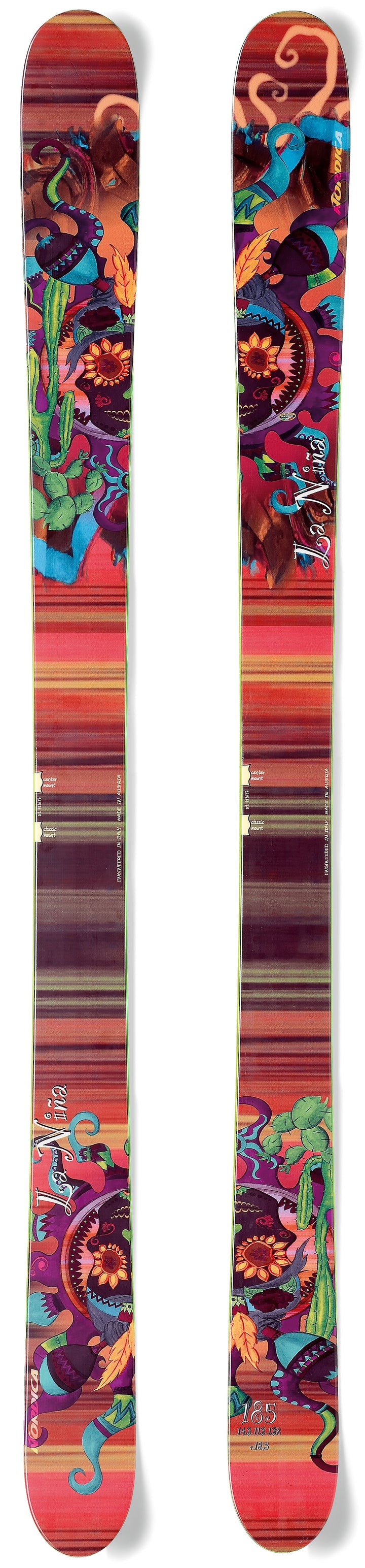 Nordica La Niña Skis - Women's 2013 Top View