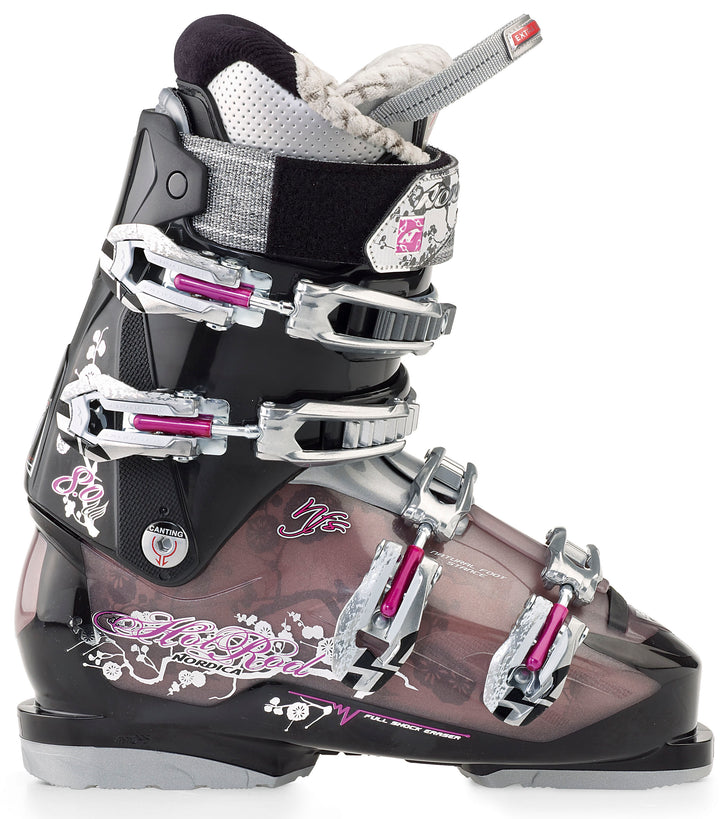 Nordica Hot Rod 8.0 Ski Boots - Women's 2013 Pepper Side View