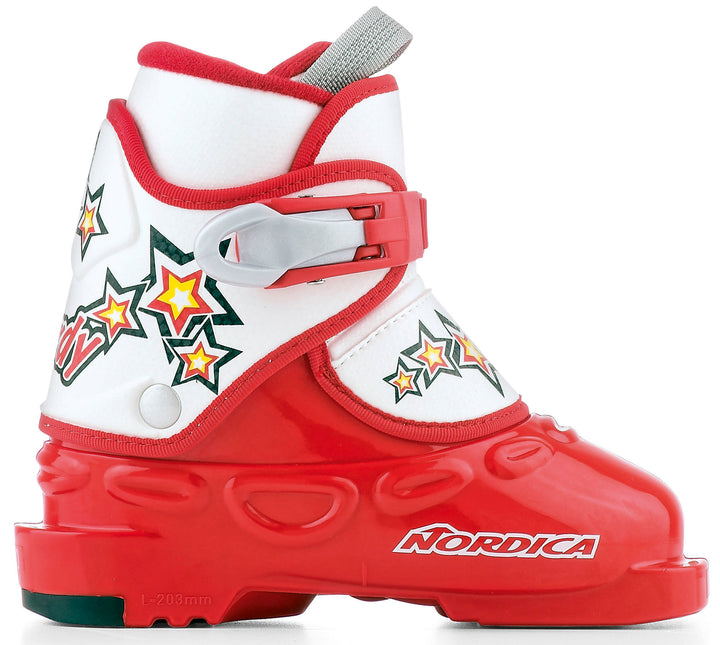 Nordica Nordy Ski Boots - Youth - Boy's 2013 Red Side View