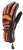 Hestra Seth Morrison Pro Gloves Black/Flame Red Front View