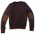 RVCA Barge Crew Sweater Raisin Back View