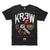 Kr3w Protect Your Neck T Shirt Black Front View