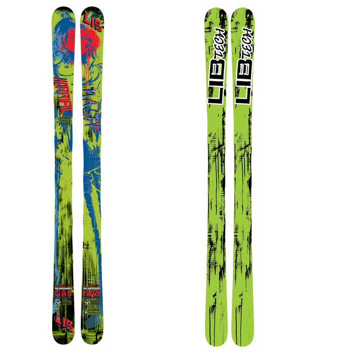 Lib Tech NAS Backwards ReCurve Skis 2013 Base View