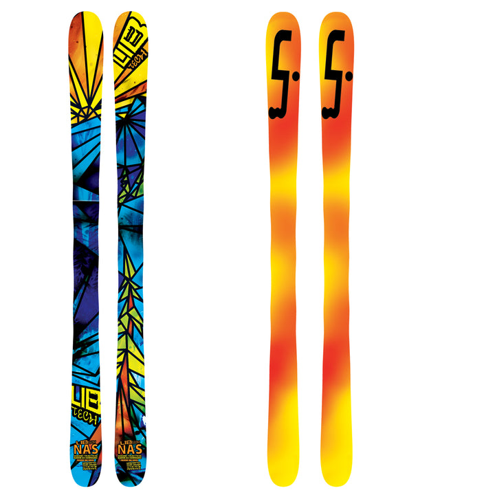 Lib Tech POW NAS ReCurve Skis 2013 Base View