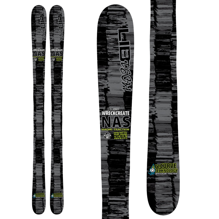 Lib Tech NAS Wreckcreate ReCurve Skis 2013 Front View