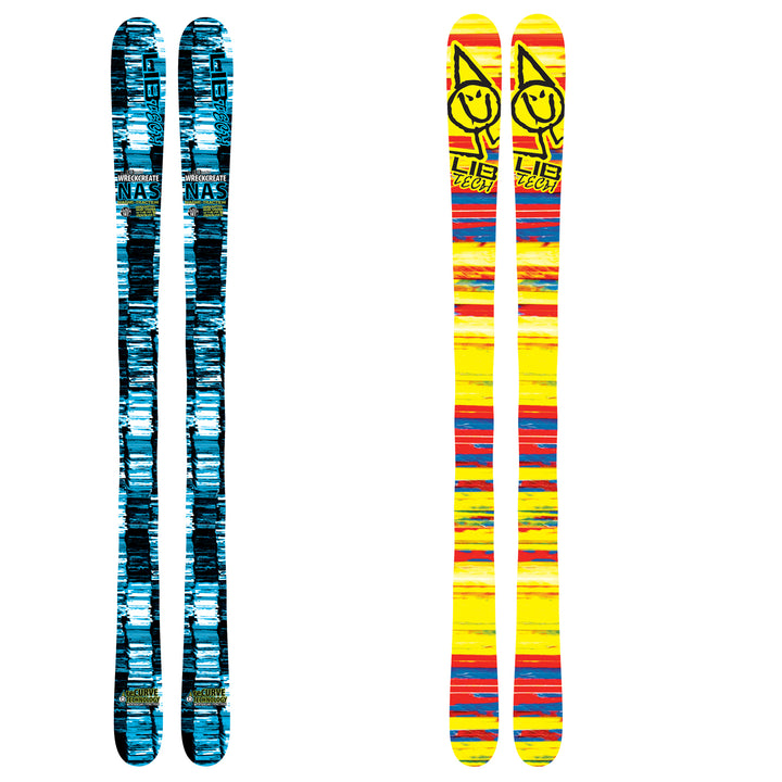 Lib Tech NAS Wreckcreate ReCurve Skis 2013 Base View