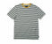 Brixton Linus T Shirt Cream/Black Front View