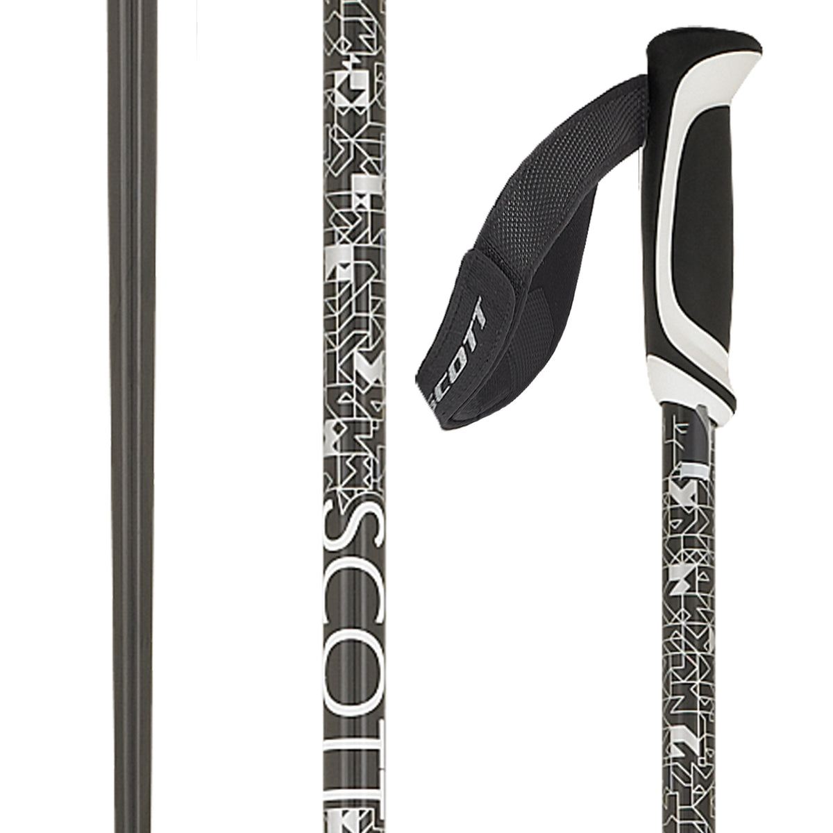 Scott Zeo Ski Poles 2013 Black Detail 1 View