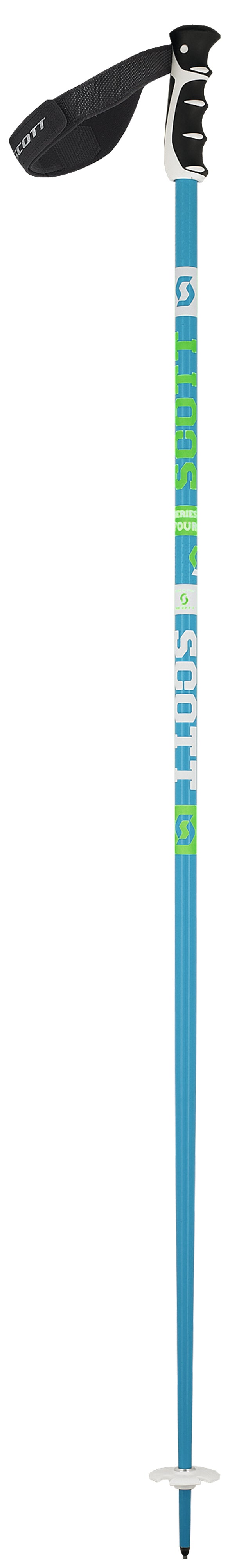 Scott Team Issue Ski Poles 2013 Cyan Front View