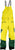 Salomon Sideways Bib Pants Corona Yellow Front View