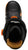 DC Status Travis Rice Snowboard Boots 2013 Black/Orange Top View