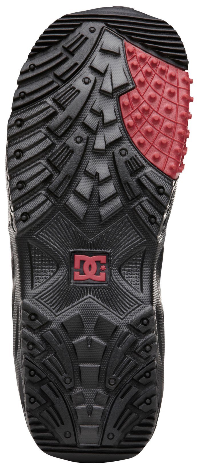 DC Terrain Snowboard Boots 2013 Black Bottom View