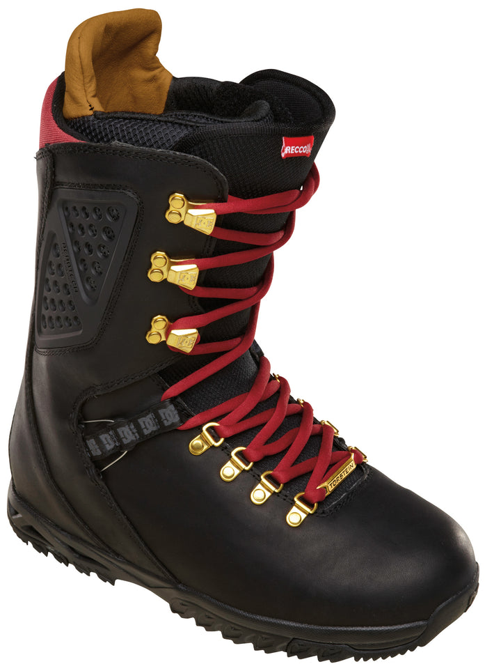 DC Terrain Snowboard Boots 2013 Black Front View