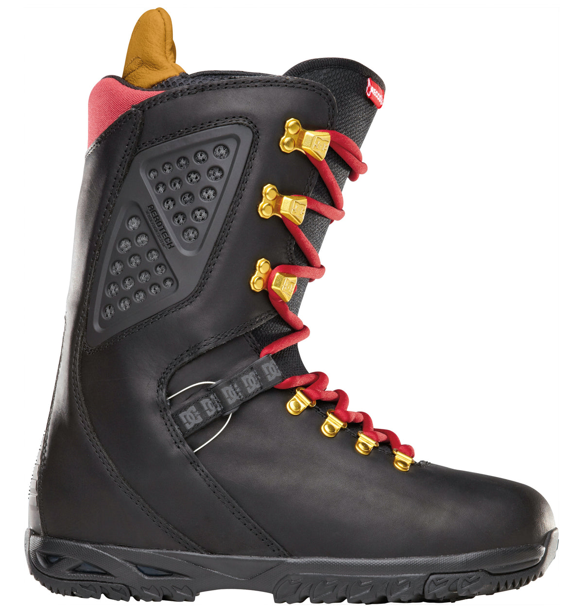 DC Terrain Snowboard Boots 2013 Black Side View
