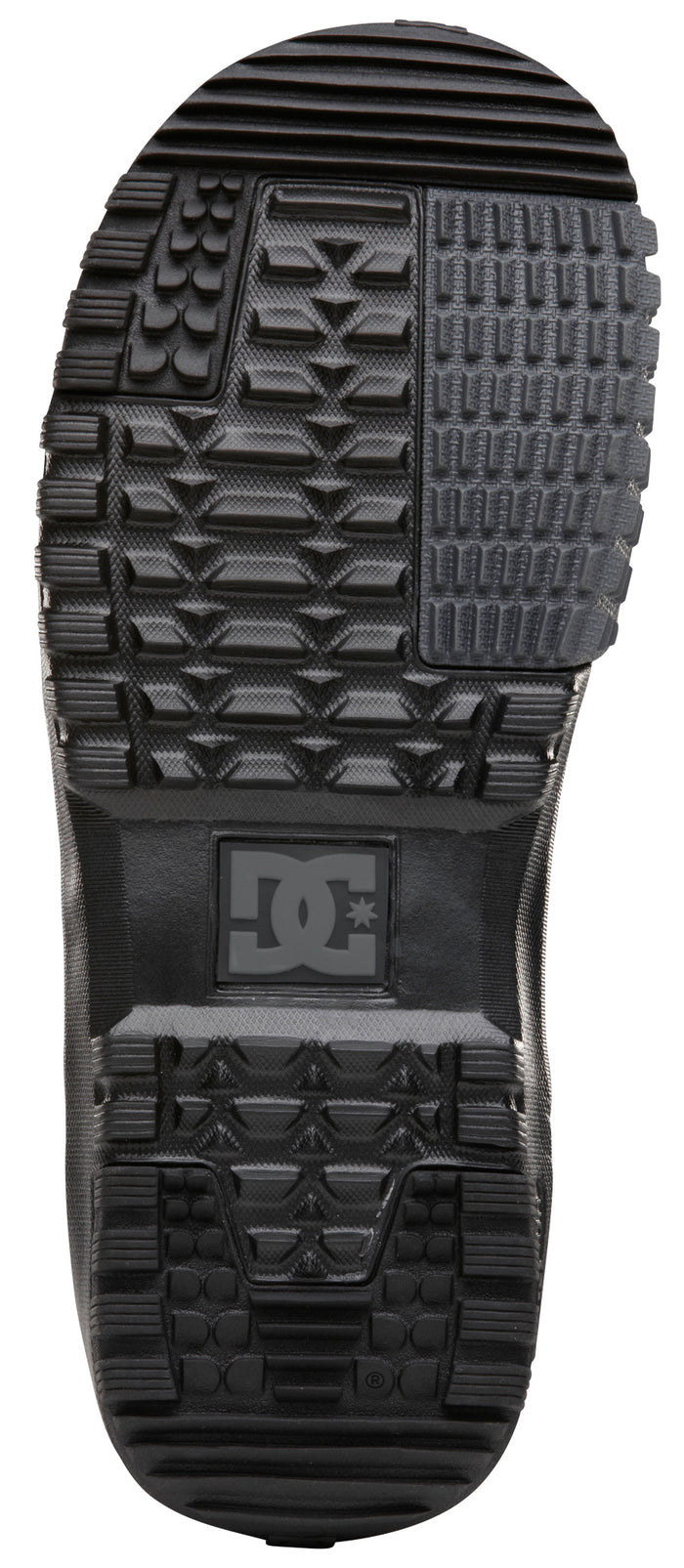 DC Gizmo Snowboard Boots 2013 Black Bottom View