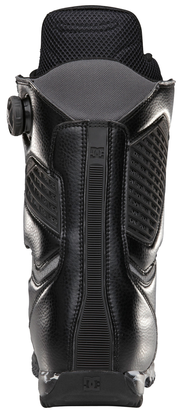 DC Judge Snowboard Boots 2013 Black/Grey Back View