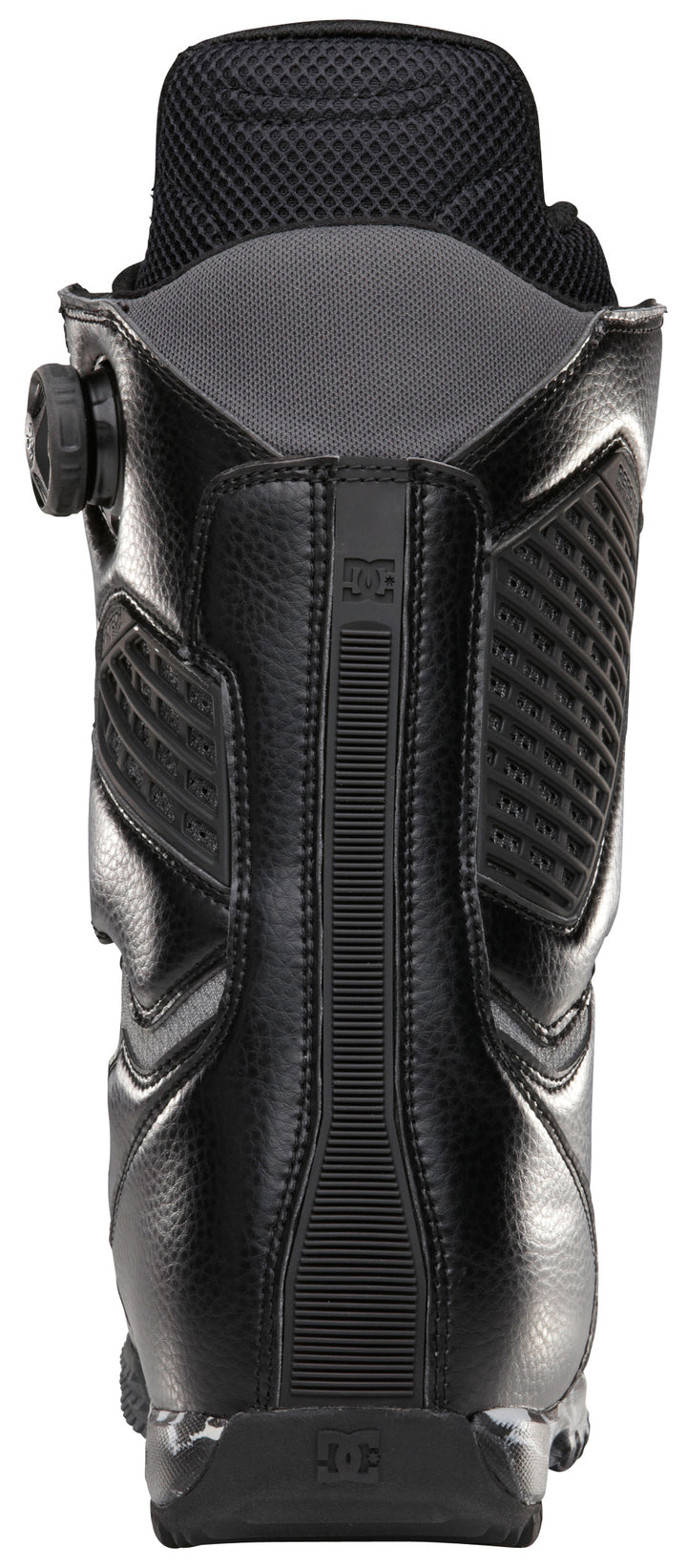 DC Judge Snowboard Boots 2013 Black/Grey Back View