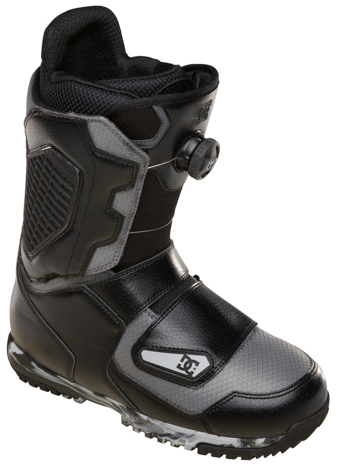 DC Judge Snowboard Boots 2013 Black/Grey Front View