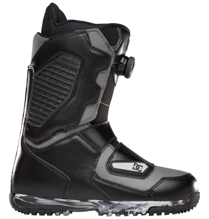 DC Judge Snowboard Boots 2013 Black/Grey Side View