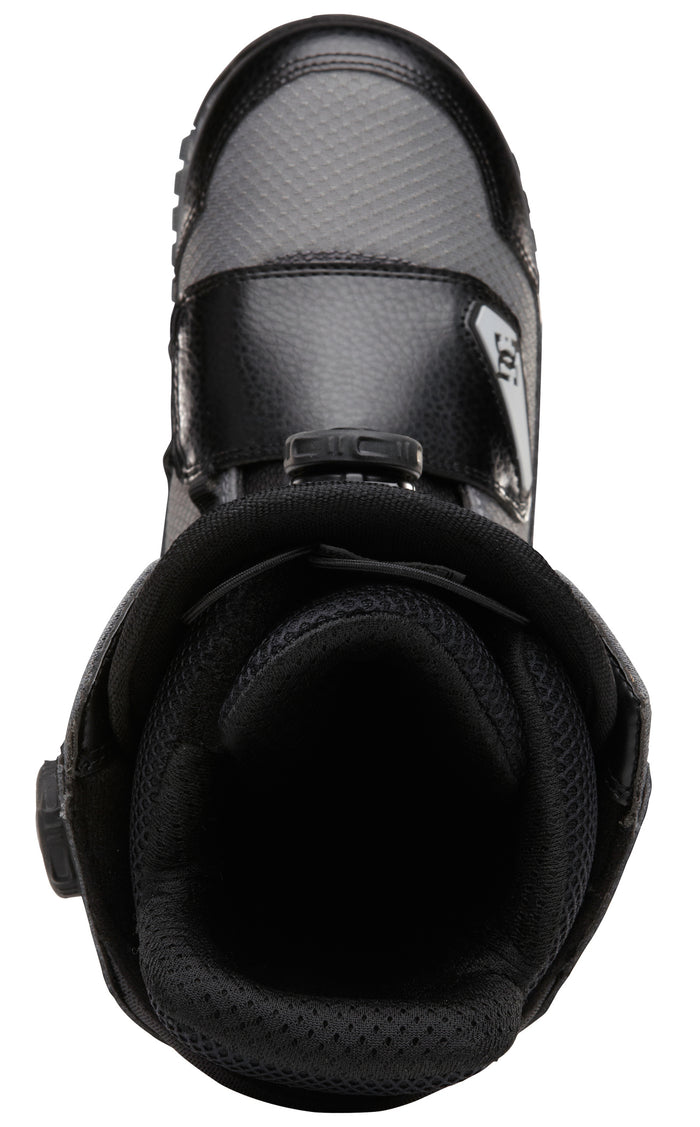 DC Judge Snowboard Boots 2013 Black/Grey Top View