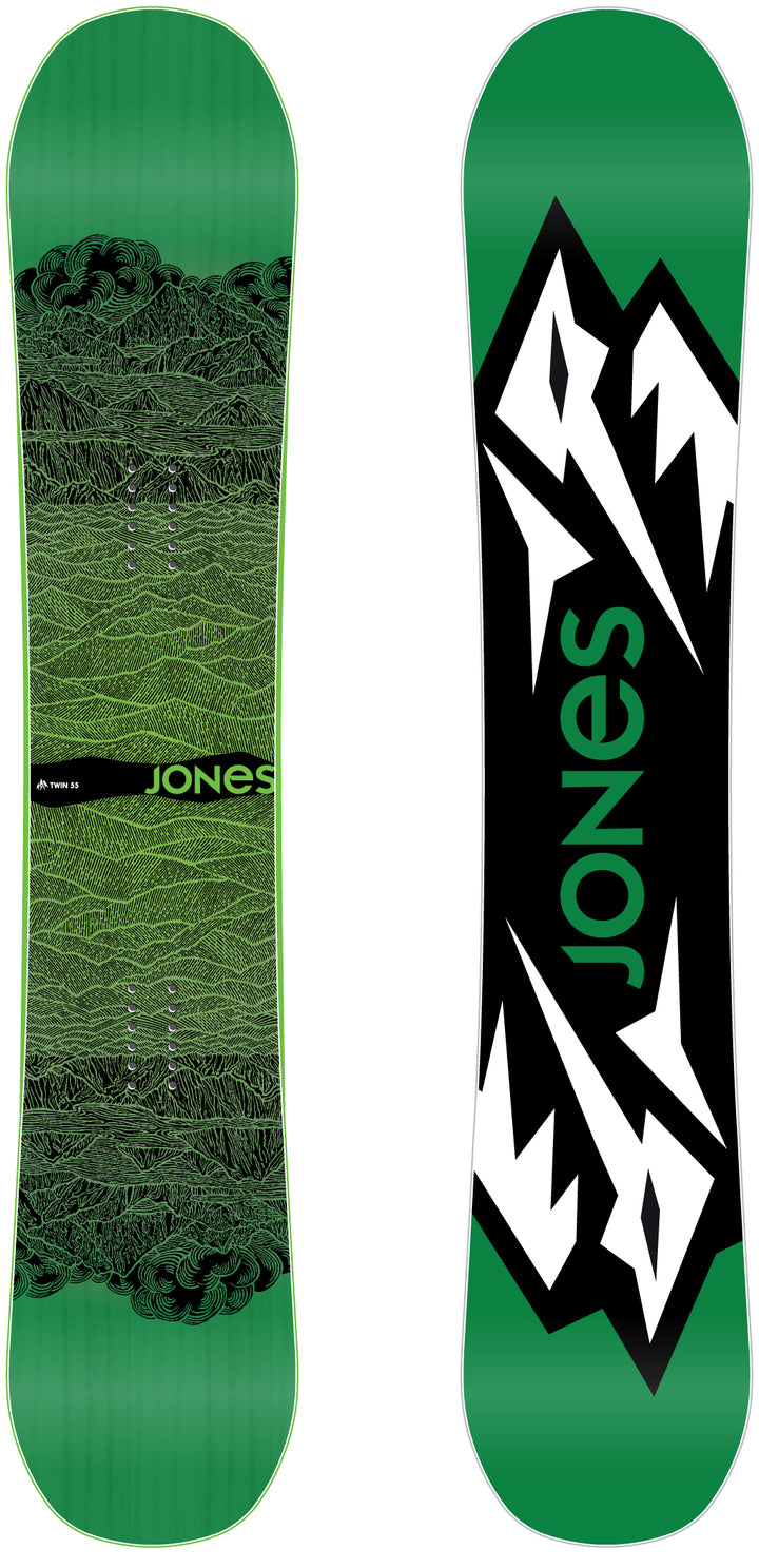 Jones Mountain Twin Snowboard 2013 Front View