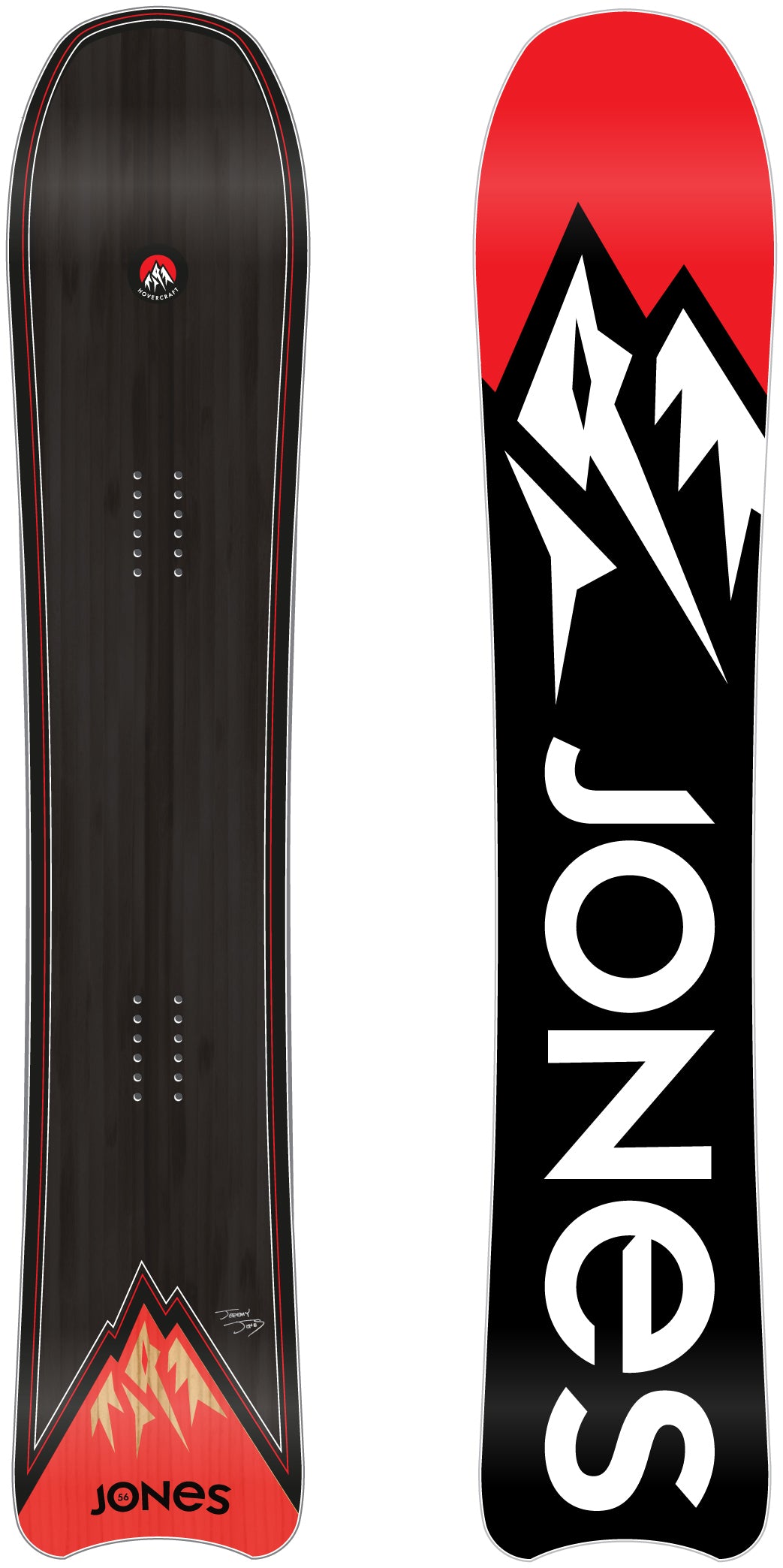 Jones Hovercraft Snowboard 2013 Front View