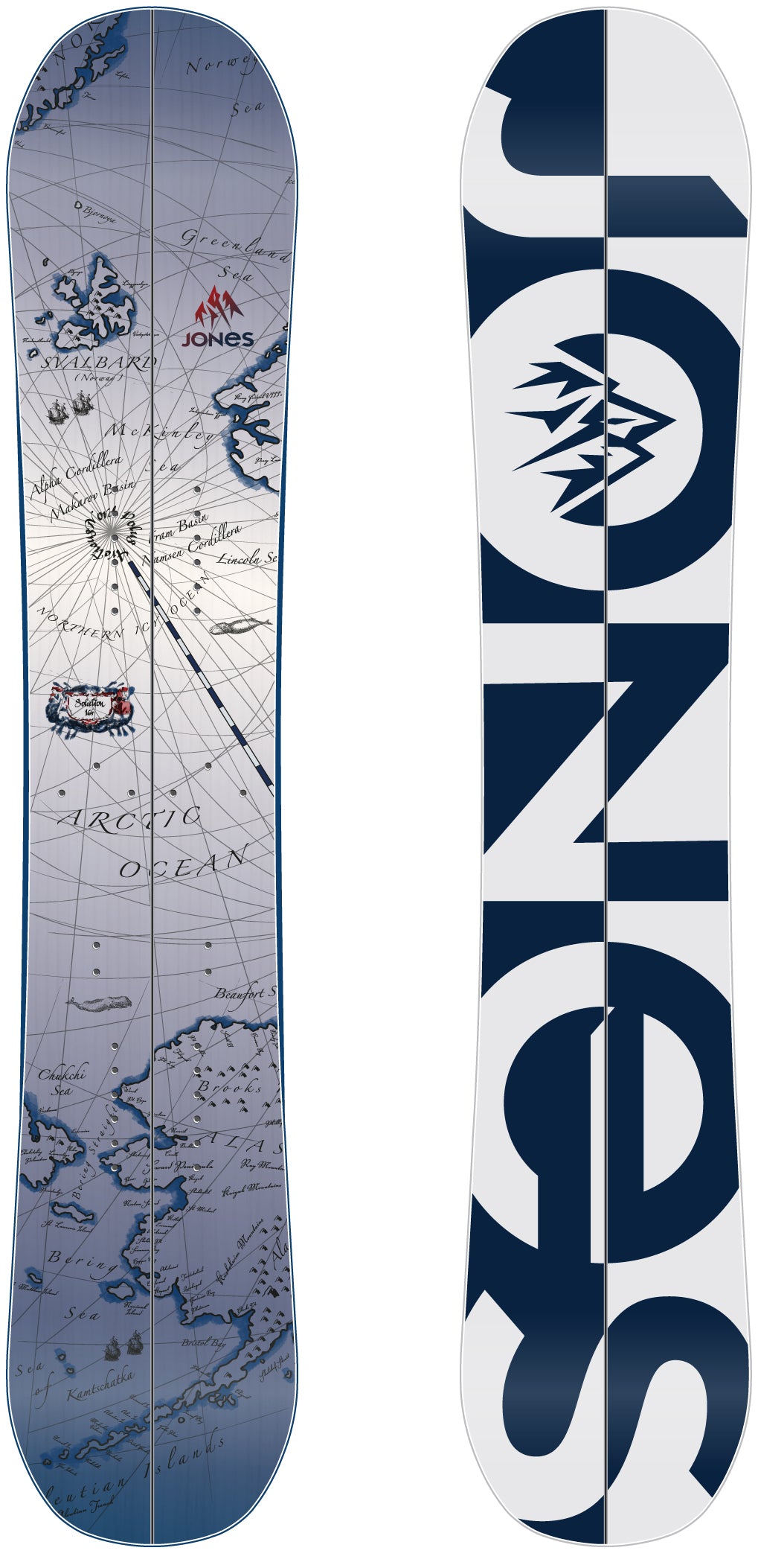 Jones Solution Splitboard 2013 Front View