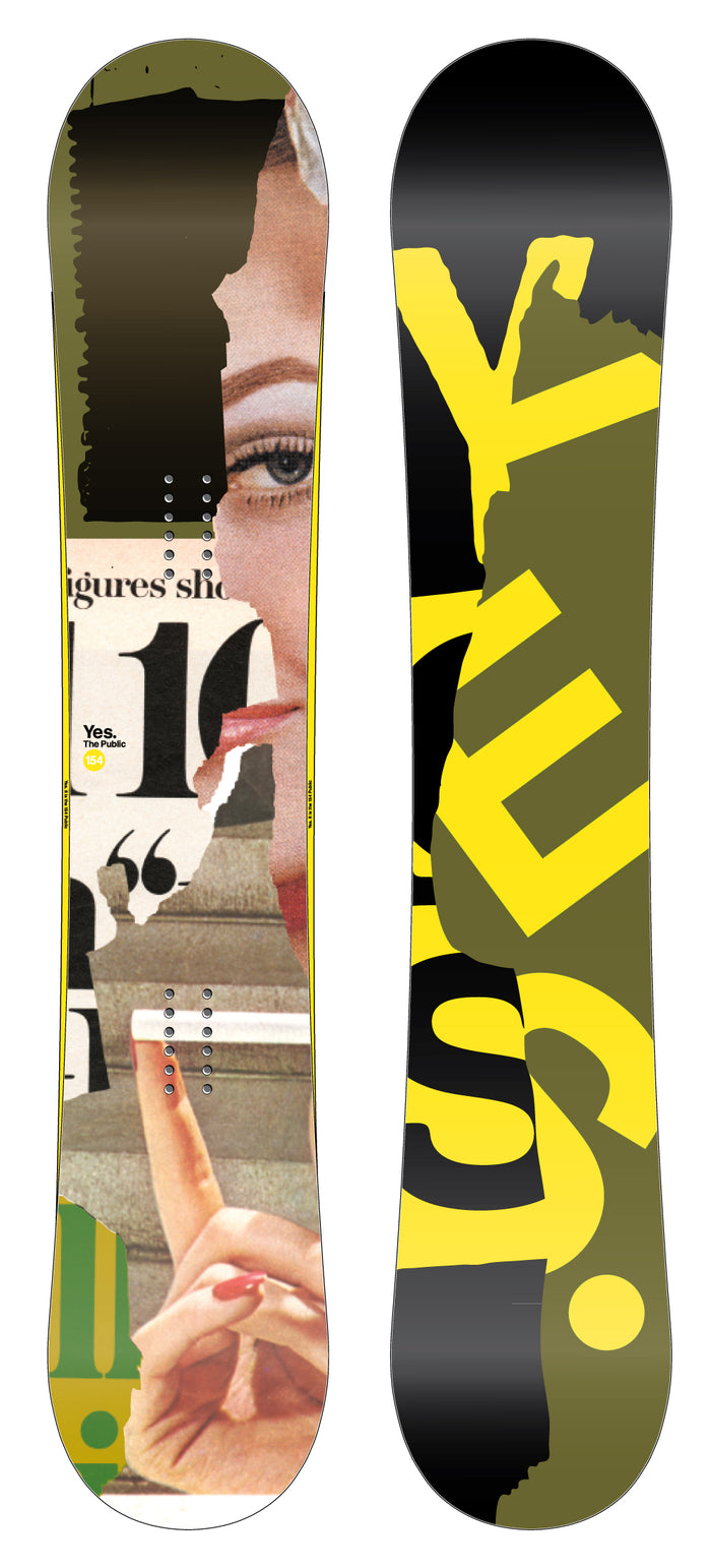 Yes. The Public Snowboard 2013 Front View