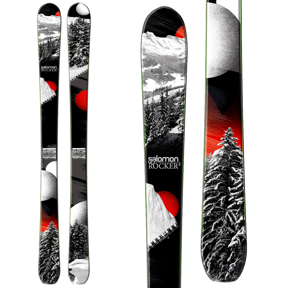 Salomon Rocker2 90 Skis 2013