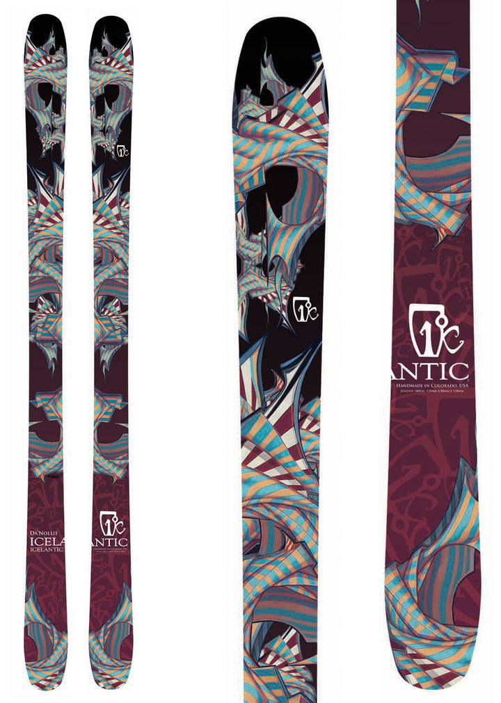 Icelantic Da'Nollie Skis 2013 None Top View