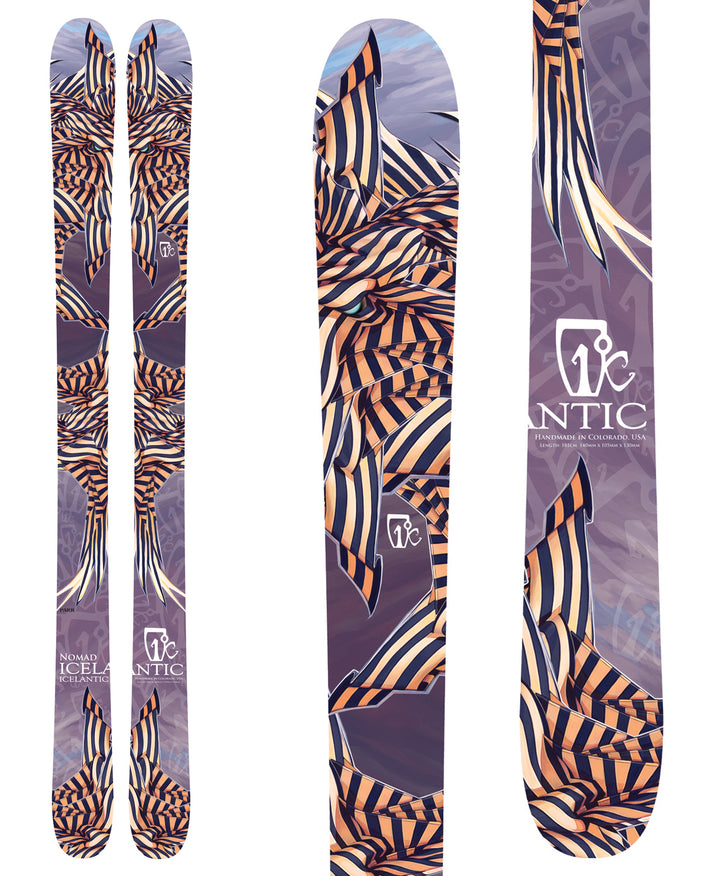Icelantic Nomad Skis 2013 Front View