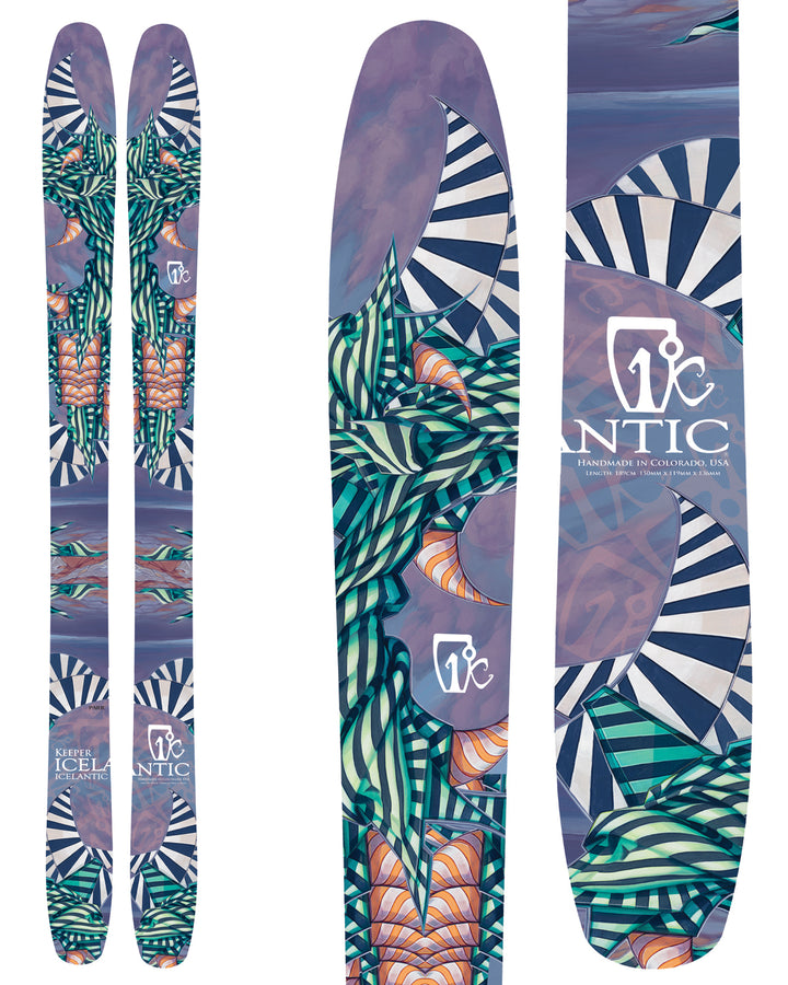 Icelantic Keeper Skis 2013 None Top View