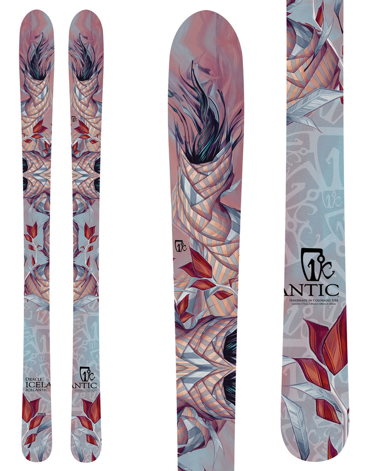 Icelantic Oracle Skis - Women's 2013 None Top View