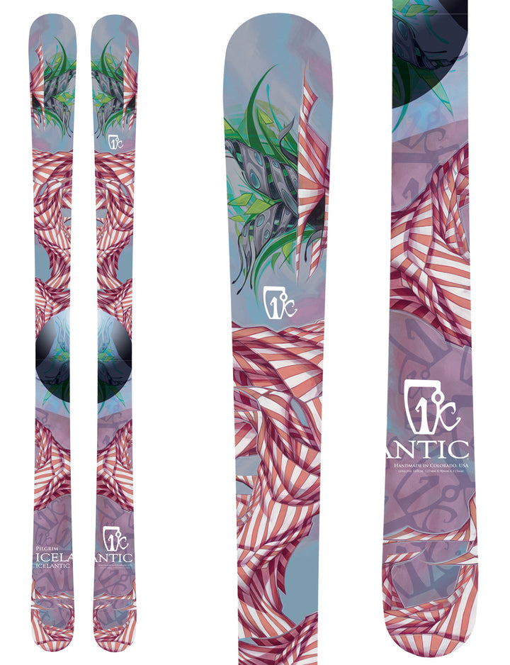 Icelantic Pilgrim Skis 2013 Top View