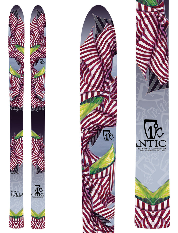 Icelantic Seeker Skis 2013 None Top View