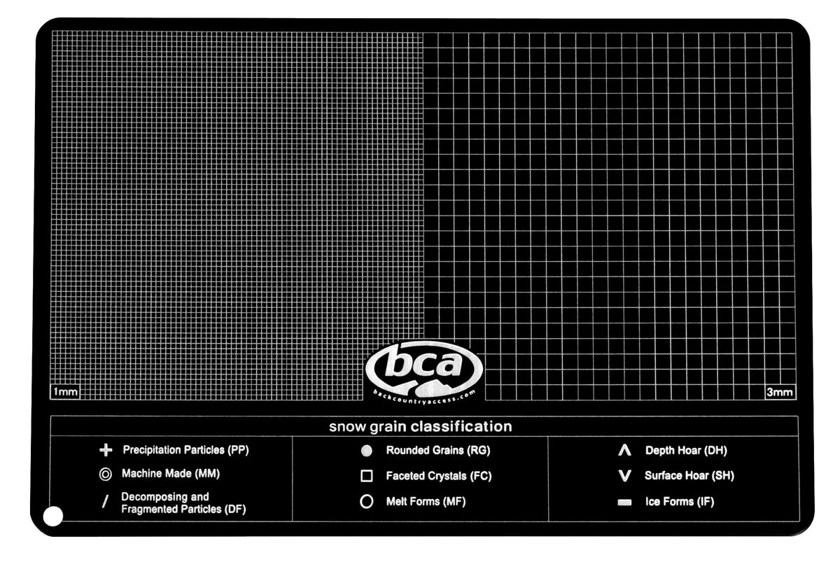 BCA Aluminum Crystal Card None Front View