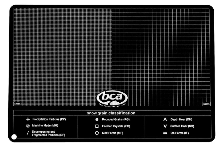 BCA Aluminum Crystal Card None Front View