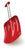 G3 SpadeTECH T-Grip Shovel Red/Silver Front View