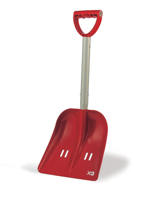 G3 AviTECH D-Grip Shovel Red/Silver Front View