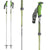 Black Diamond Compactor Adjustable Ski Poles 2013 Green Flash Front View