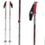 Black Diamond Expedition Adjustable Ski Poles 2013 Chili Pepper Front View