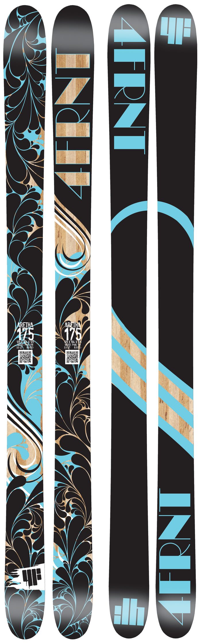 4FRNT Aretha Skis - Women's 2013 Base View